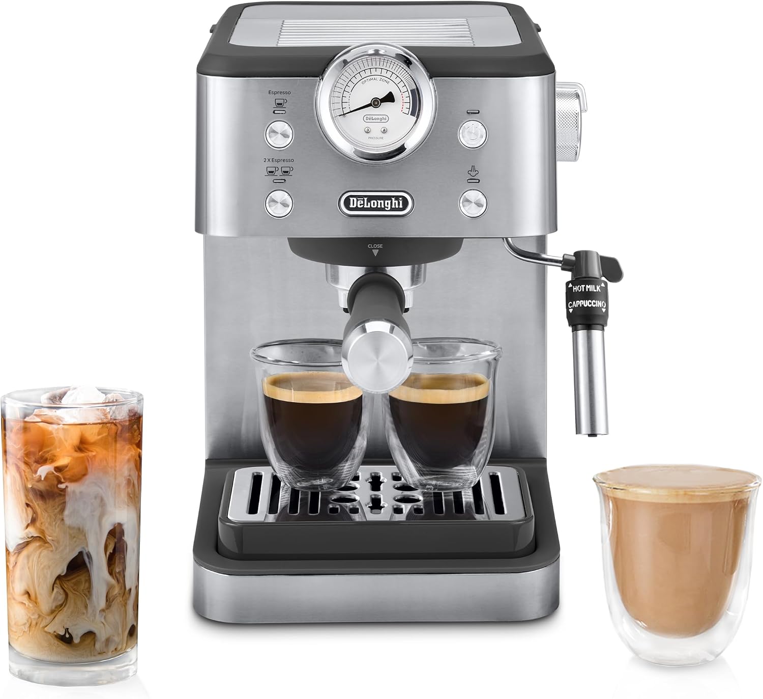 De'Longhi Classic Signature Espresso Machine - Stainless Steel