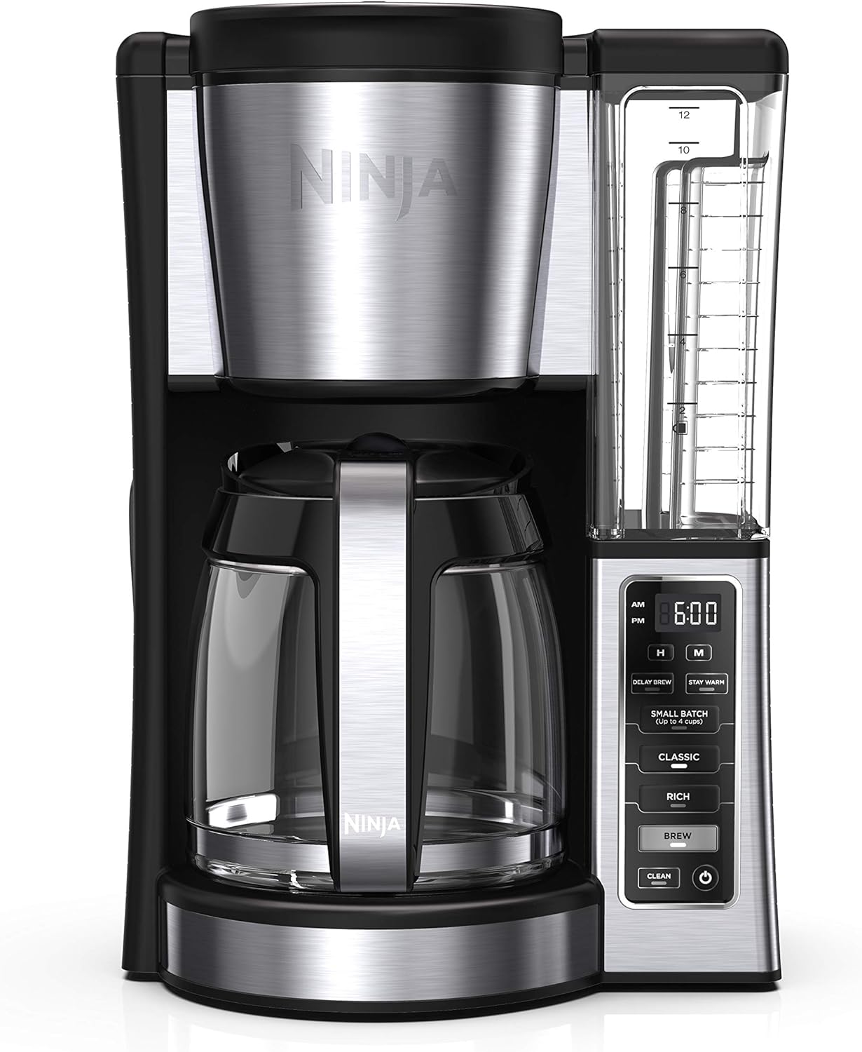 Ninja 12-Cup Programmable Coffee Brewer - Stainless Steel